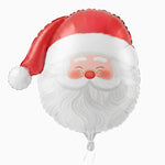 Globo Foil 73 x 72 cm Cabeza Papá Noel Tradicional