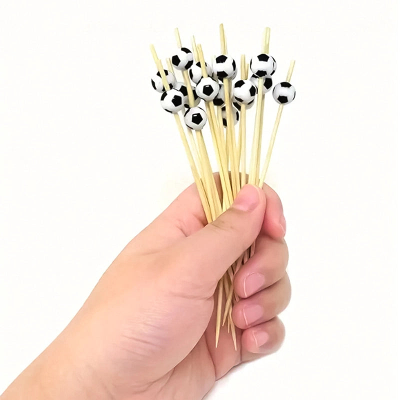 12 cm di spiegazione di bambù da calcio