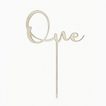 Torta topper in legno