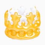 Gold inflatable crown