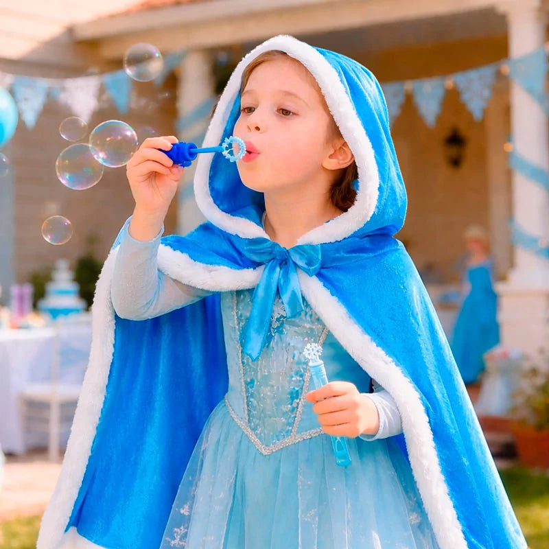 Disfraz Capa Princesa Hielo