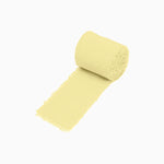 Seta garza giallo pastello