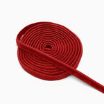 Fita de veludo vermelho 0,6 cm x 4,5 m