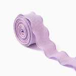 Cinta Ondulada de Tela 2.5 cm x 9 m Lavanda
