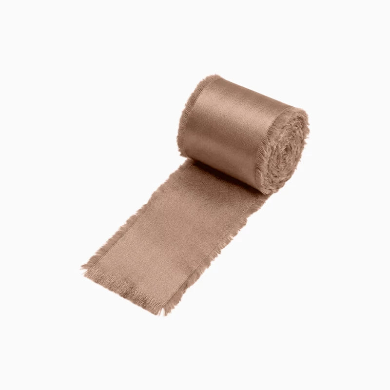 Cinta Satén 3.8 cm x 4.5 m Marrón