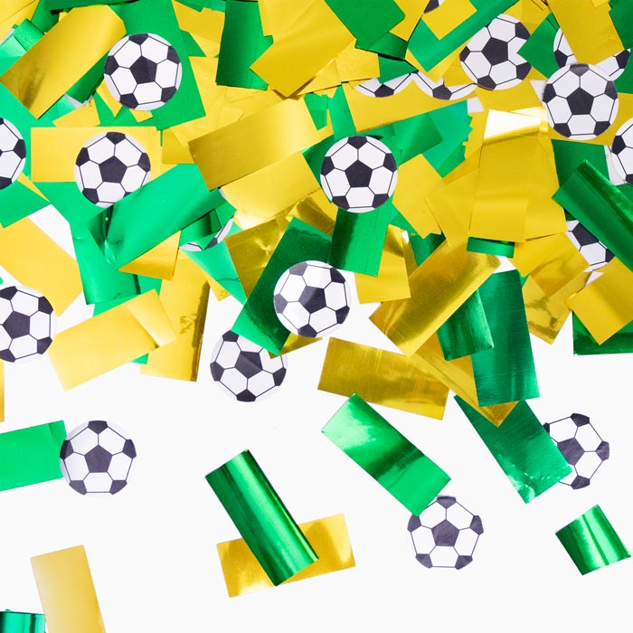 Confetti moyens de soccer 50 cm