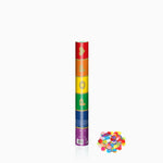 Confetes multicoloridos de 40 cm