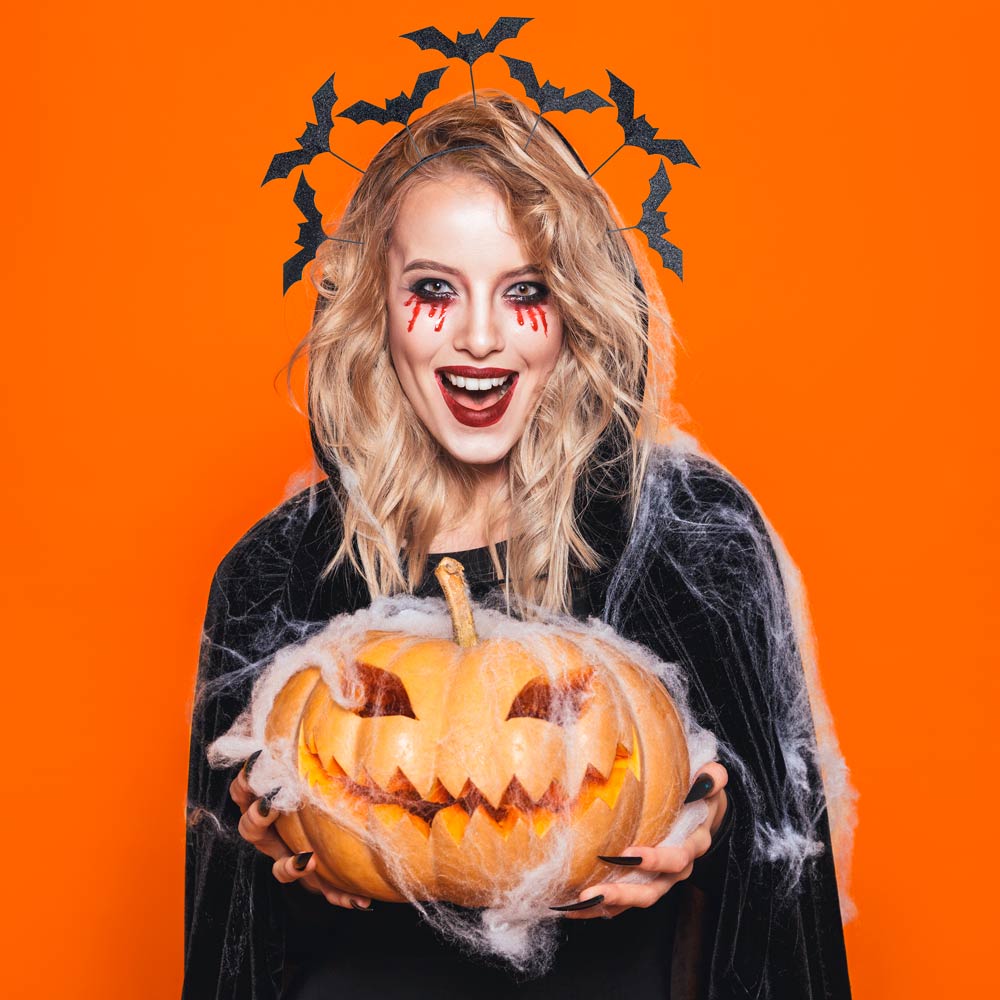 Telaraña Halloween 200 gr white