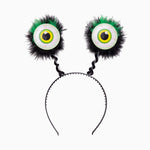Green Halloween Eye Diadema