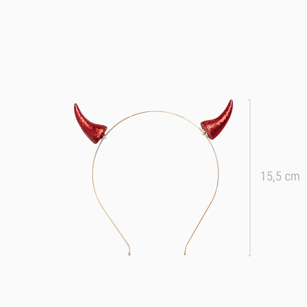 Halloween demon horns headband