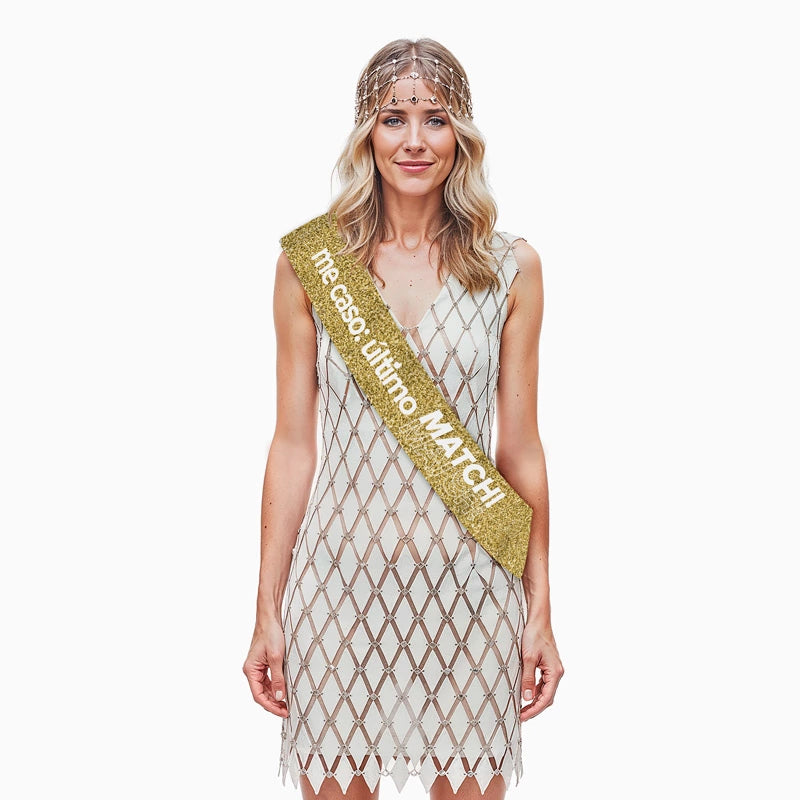 Banda Tela Despedida Soltera 'Me Caso: último MATCH!'