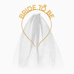 Diadema + Velo Despedida Soltera  'Bride To Be'