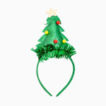 Diadema Navidad Talla Única Abeto y Espumillón