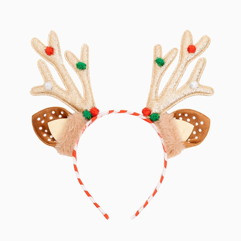 CHRISTMAS DIADEMA RENO SINGLE SIZE WITH SCOPLESSES