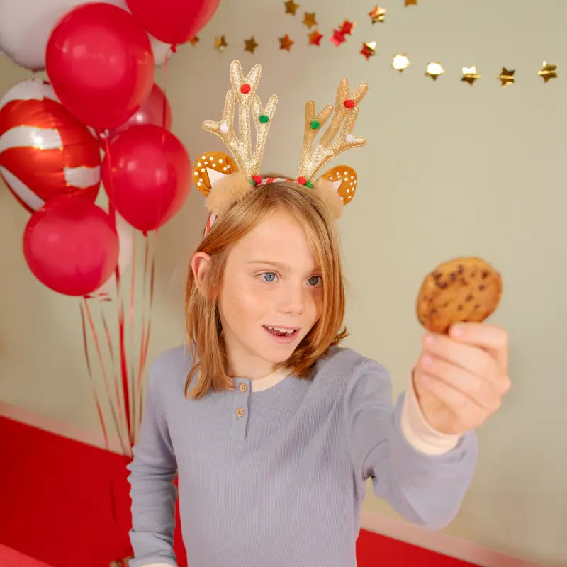 CHRISTMAS DIADEMA RENO SINGLE SIZE WITH SCOPLESSES