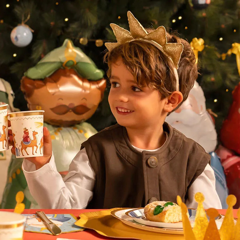 Inspiracion con Bandeau de Noël étoiles dorées
