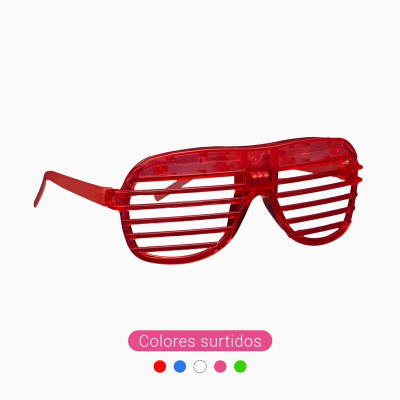 Lunettes LED Couleurs Assorties