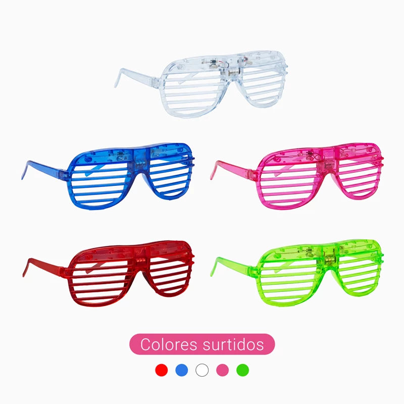 Inspiracion con Lunettes LED Couleurs Assorties