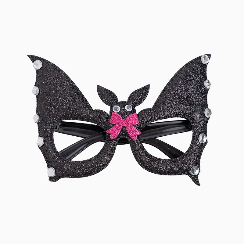 Halloween Murciélago glasses with pink loop