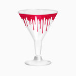 Bicchiere da cocktail di sangue