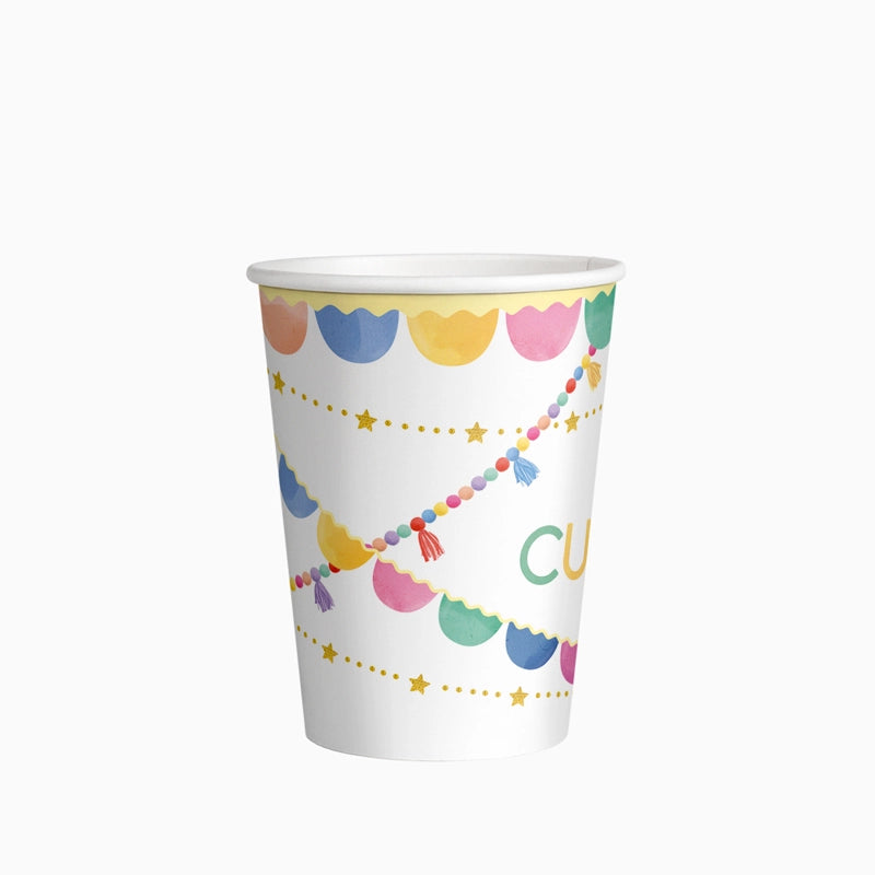 Copo de Papel com Balões 270 cc 'Feliz Aniversário'