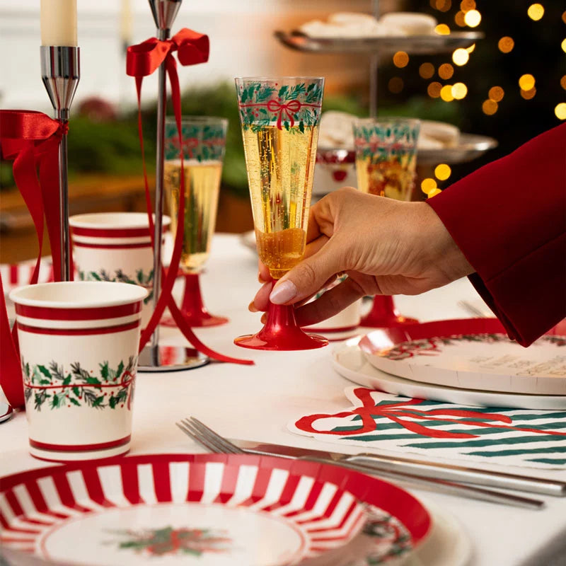 Copa Cava Plástico Reutilizable PS 150 cc Navidad All I Want For Christmas