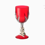 Copo de plástico reutilizável 300cc Halloween Hand Red Skeleton