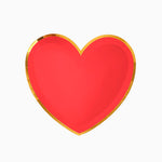 Cardboard Heart Valentine 25 x 23 cm rouge