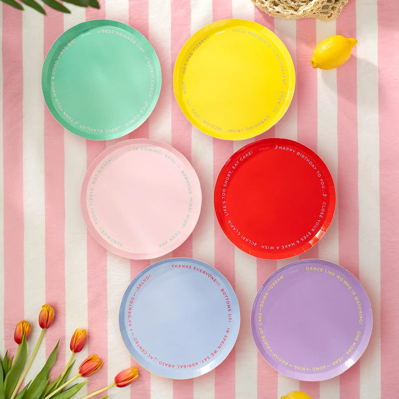 Kit da tavolo premium 12 persone felici vibrazioni blu