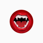 Redond Flachkarton Platte Vampir Dessert Ø17 cm Halloween