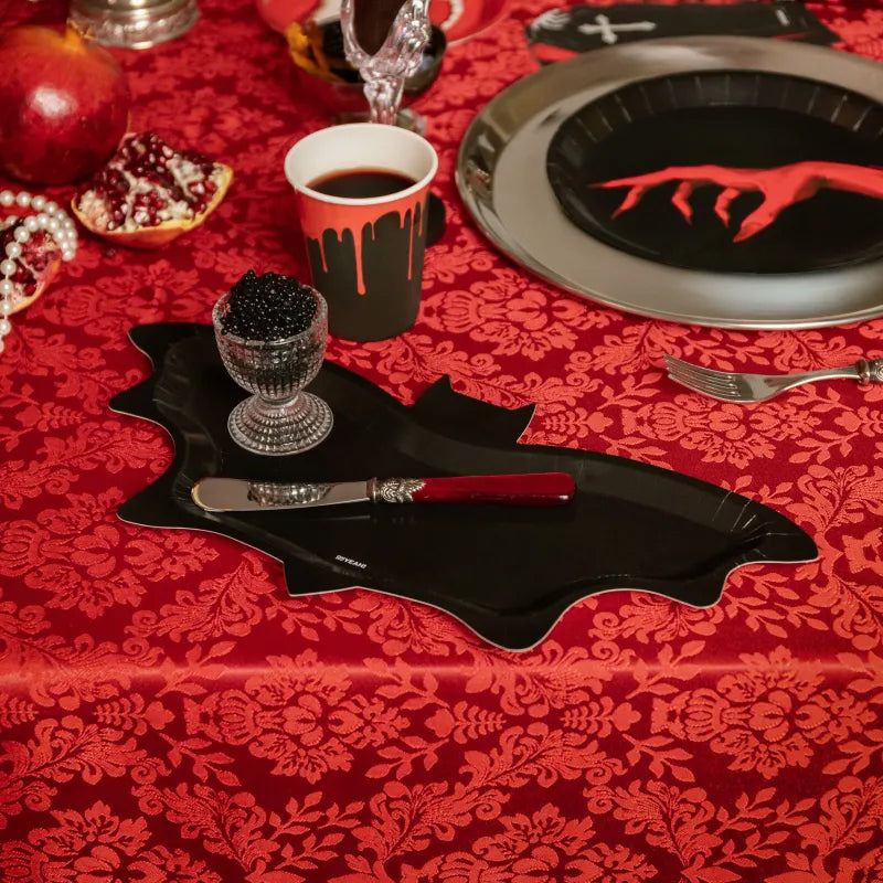 Cartone piatto Murciélago Halloween