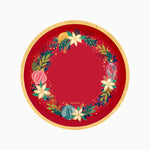 Plato Cartón Llano Navidad Ø 23 cm Ornaments