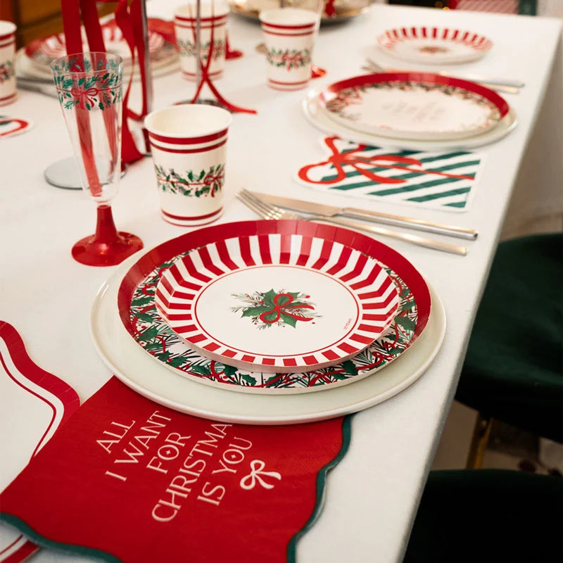 Copa Cava Plástico Reutilizable PS 150 cc Navidad All I Want For Christmas