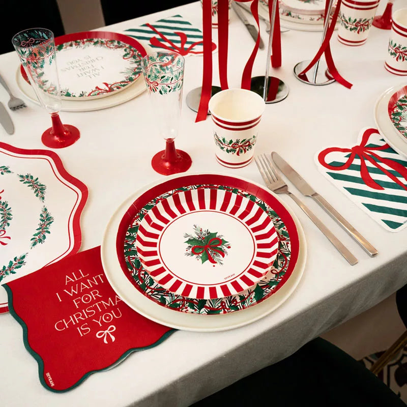 Servilleta Papel Doble Capa 33 x 33 cm All I Want For Christmas