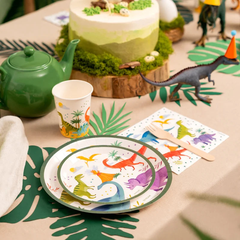 Servilletas Papel Doble Capa 33 x 33 cm Baby Dinos