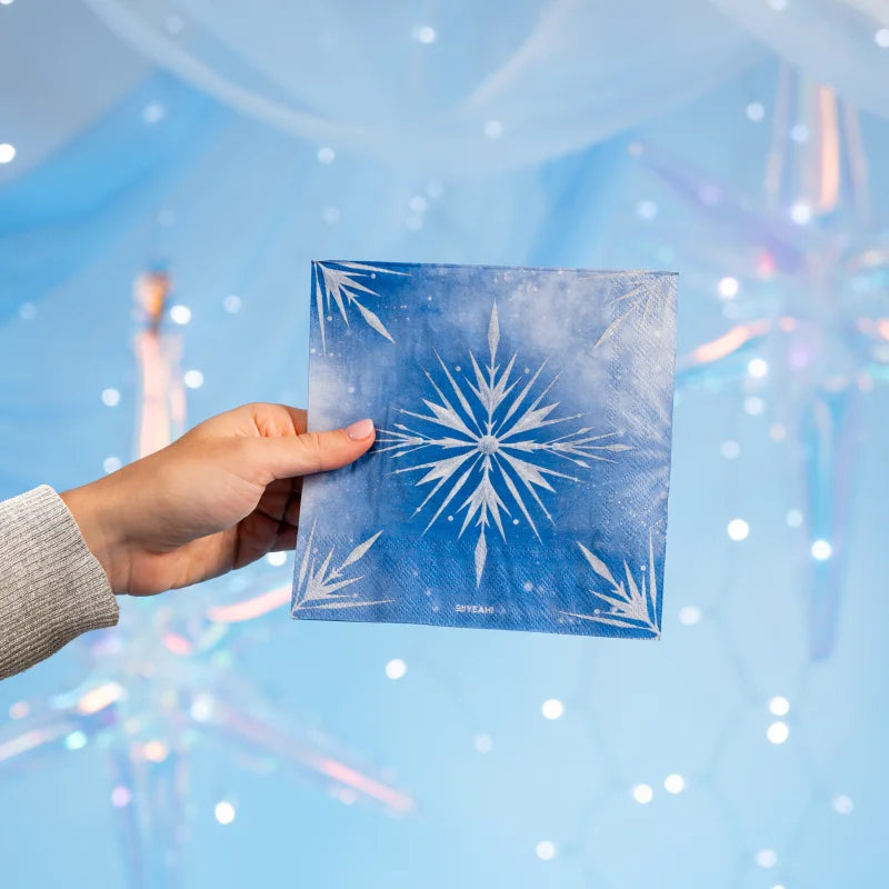 Servilleta Papel Doble Capa 33 x 33 cm Princesa Hielo