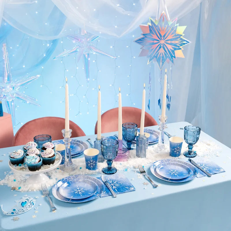 Inspiracion con Assiette plate en carton Ø 23 cm Princesse des Glaces