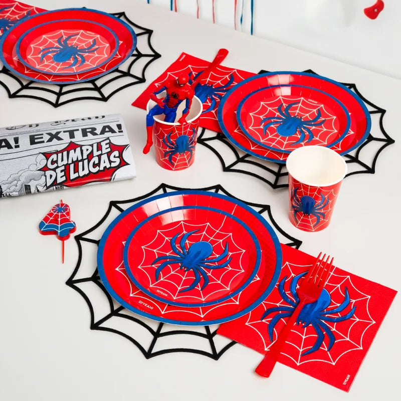 Guardanapo de papel dupla camada 33 x 33 cm Spider