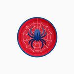 Flat Cardboard Dessert Plate Ø 17 cm Spider