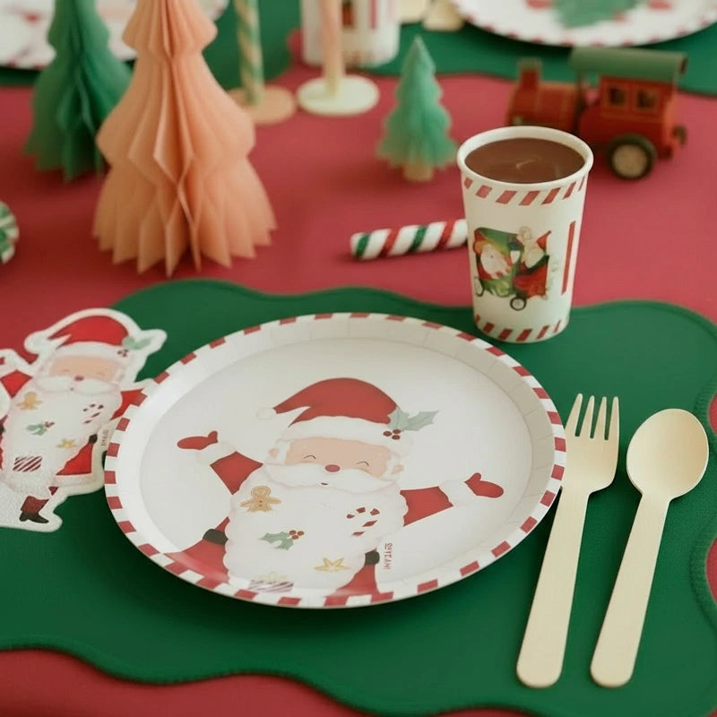 Double Layer Paper Napkin Christmas Shape Santa Claus is coming!