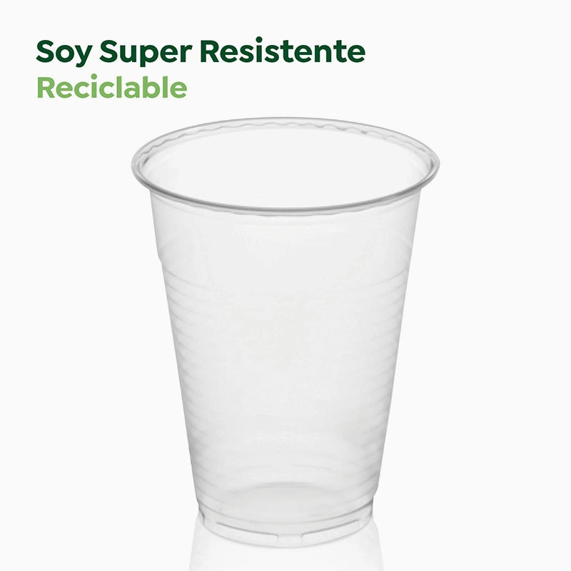 Inspiracion con Unbreakable Plastic Cup 220 cc Transparent