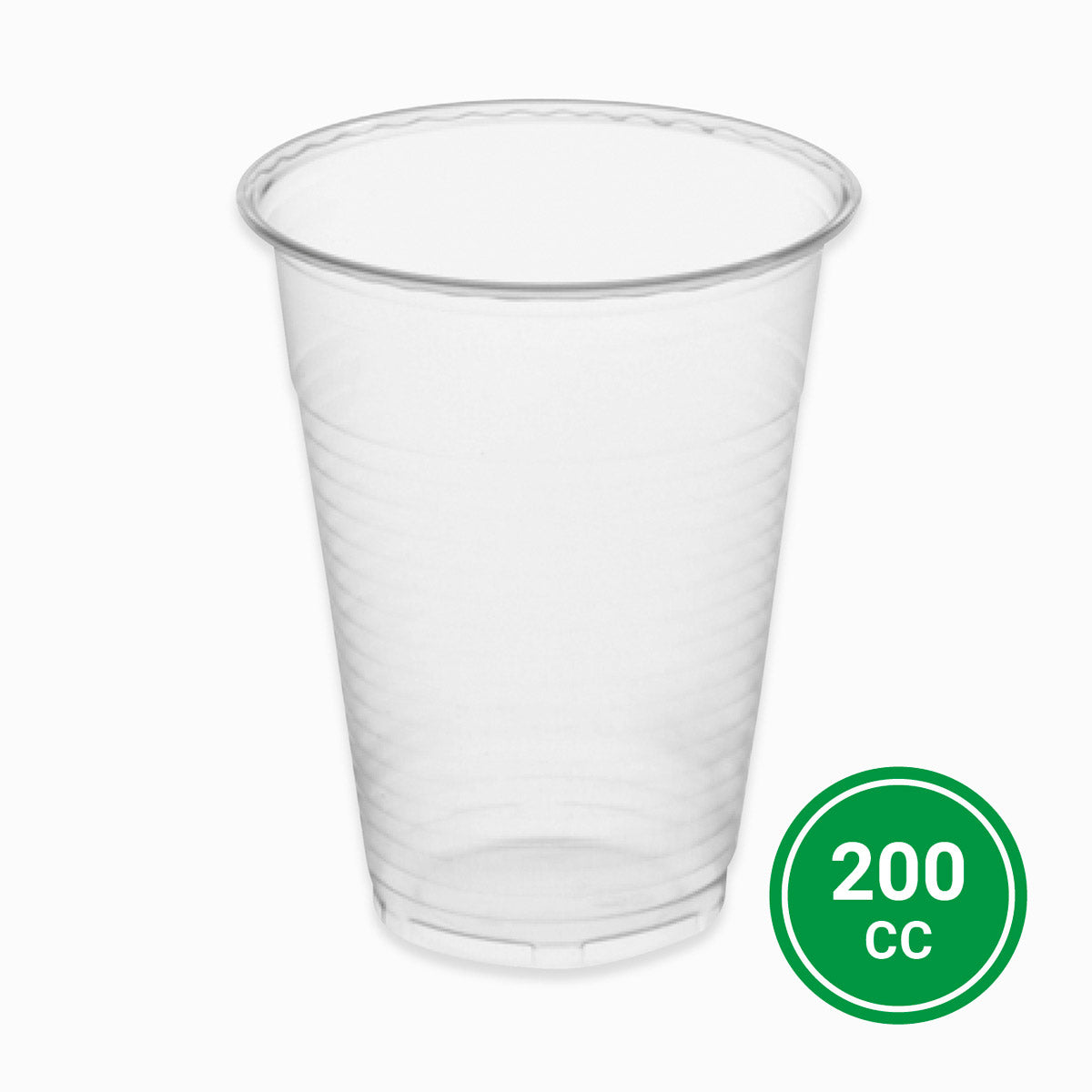 Vaso Plástico Irrompible 220 cc Transparente