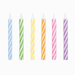 Velas Cumpleaños Espiral Colores