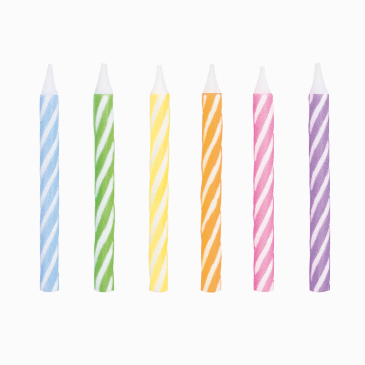 Candele Compleanno Spirale Colori