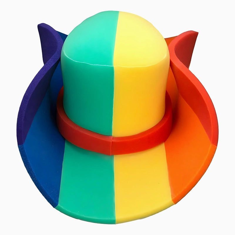 Hat de borracha de espuma gigante Pride Cowboy