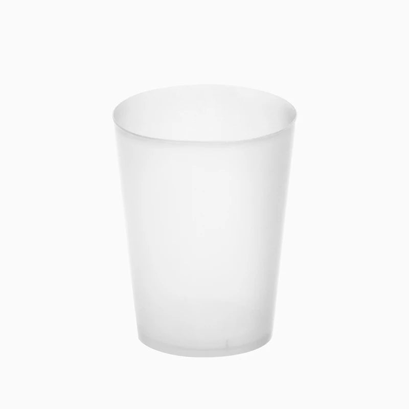 Bicchiere riutilizzabile in plastica PP 600 cc trasparente (4 unità)