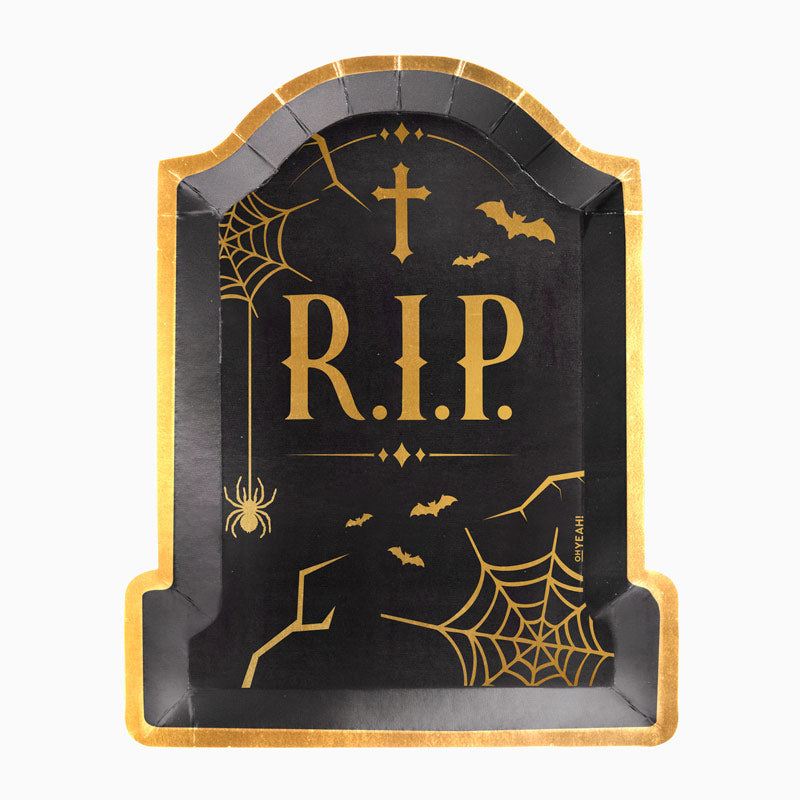 Vassoio rettangolare della tomba di Halloween