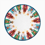 Bandeja Redonda Cartón Reyes Magos Ø 30 cm