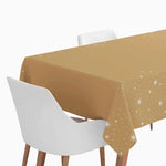 Weihnachten Tischdecke Rollen 1,20 x 5 m Gold Weihnachtsverzierung