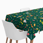 Rouleau de nappe en papier de Noël 1,20 x 5 m Trois Rois Vert Nuit